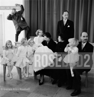 THE BAPTISM OF OTTO VON ABSBURG IN POENKIN (BAYERN) - 195? © ARCHIVIO Graziano Arici/Rosebud2  / FOTOGRAFO / NOBILE