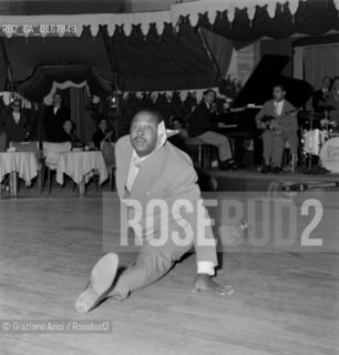 THE JAZZMAN ARTHUR BENNETT IN VENICE - 1958 © ARCHIVIO Graziano Arici/Rosebud2  /MUSICA / POP ROCK JAZZ