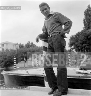 THE TELEVISION SHOWMAN MIKE BONGIORNO - 195? © ARCHIVIO Graziano Arici/Rosebud2  / TELEVISIONE / PRESENTATORE