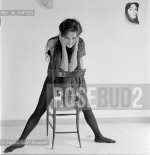 THE ACTRESS CLAUDIA CARDINALE IN ROME (HOME?) - 1958 © ARCHIVIO Graziano Arici/Rosebud2  / ATTRICE / CINEMA