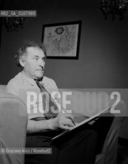 THE PAINTERS MARC CHAGALL IN VENICE - 1948 © ARCHIVIO Graziano Arici/Rosebud2  / ARTE / PITTORE