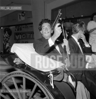 THE ARTIST PAINTER SALVADOR DAL“ - 1961 - © ARCHIVIO Graziano Arici/Rosebud2  / ARTE / PISTOLA /
