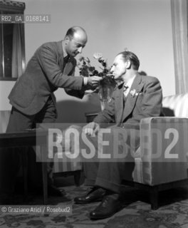 THE ITALIAN POLITICIAN ALCIDE DE GASPERI - 1947 © ARCHIVIO Graziano Arici/Rosebud2   / SIGARETTA