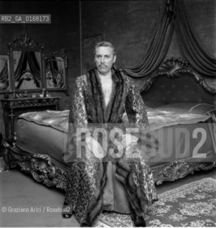 THE OPERA SINGER MARIO DEL MONACO AT HOME IN LANCENIGO (PD) - 1966 © ARCHIVIO Graziano Arici/Rosebud2  / MUSICA / OPERA LIRICA