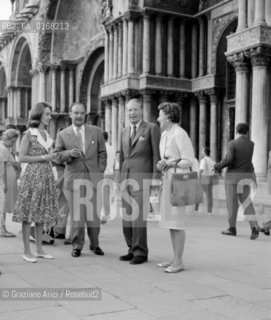 SIR EDWARD RICHARD GEORGE, BRITISCH STATESMAN, IN VENICE -  © ARCHIVIO Graziano Arici/Rosebud2  / POLITICO /