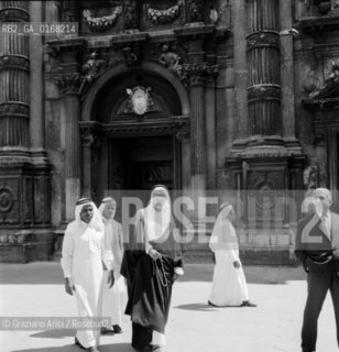 THE EMIR OF QUATAR IN VENICE - 1962 - © ARCHIVIO Graziano Arici/Rosebud2  -