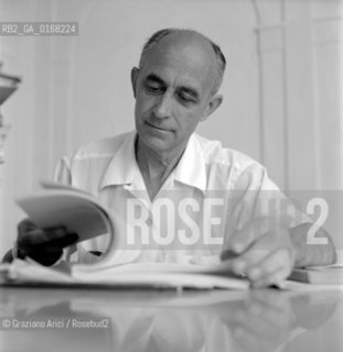 THE PHYSICIST ENRICO FERMI IN VARENNA - 1954  © ARCHIVIO Graziano Arici/Rosebud2  / SCIENZA / FISICO / PREMIO NOBEL