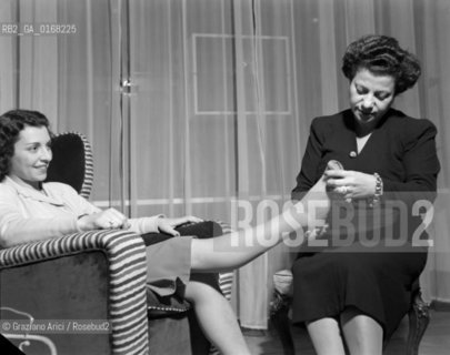 THE STYLIST ROSINA FERRAGAMO  - MILAN -1947 - © ARCHIVIO Graziano Arici/Rosebud2  / MODA / STILISTA