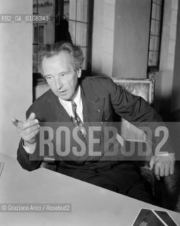 THE MUSIC COMPOSER ARTHUR HONEGGER  - 1942 © ARCHIVIO Graziano Arici/Rosebud2  / MUSICA / COMPOSITORE / MUSICA CONTEMPORANEA