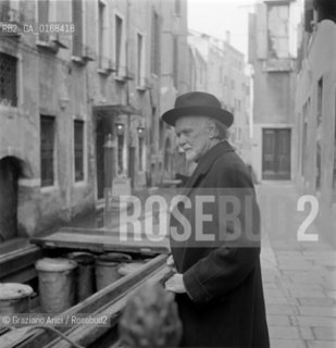 THE COMPOSER ZOLTAN KODALY IN VENICE - 1962 © ARCHIVIO Graziano Arici/Rosebud2  / MUSICA / MUSICA CLASSICA CONTEMPORANEA