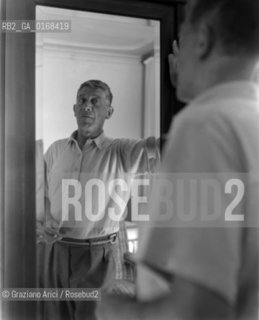 THE PAINTER OSKAR KOKOSCHKA - 1948 -  © ARCHIVIO Graziano Arici/Rosebud2  / ARTE / PITTORE