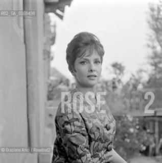 THE ACTRESS GINA LOLLOBRIGIDA - 196? - © ARCHIVIO Graziano Arici/Rosebud2  / ATTRICE /