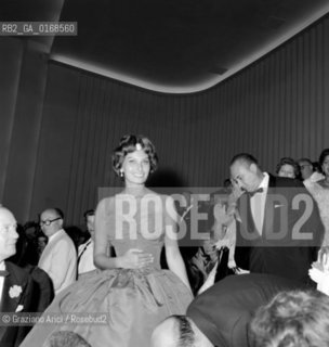 THE ACTRESS SOPHIA LOREN AT INTERNATIONAL FILM FESTIVAL IN VENICE - 1959 -  © ARCHIVIO Graziano Arici/Rosebud2  / ATTRICE /