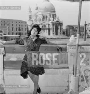THE ACTRESS ANNA MAGNANI IN VENICE - 1950 © ARCHIVIO Graziano Arici/Rosebud2  / LATTRICE / CINEMA