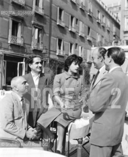 THE ACTRESS ANNA MAGNANI IN VENICE - 1950 © ARCHIVIO Graziano Arici/Rosebud2  / LATTRICE / CINEMA