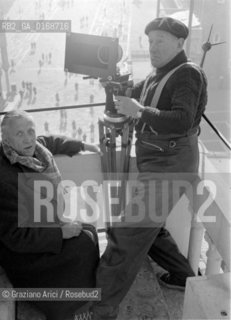 THE DIRECTOR OF PHOTOGRAPHY LOUIS NEE - 1957 © ARCHIVIO Graziano Arici/Rosebud2  / CINEMA / DIRETTORE DELLA FOTOGRAFIA / FOTOGRAFO