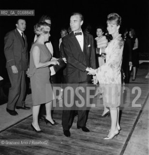 THE LATIN LOVER PORFIRIO RUBIROSA WITH HIS WIFE - 1962 - © ARCHIVIO Graziano Arici/Rosebud2  / PLAY BOY