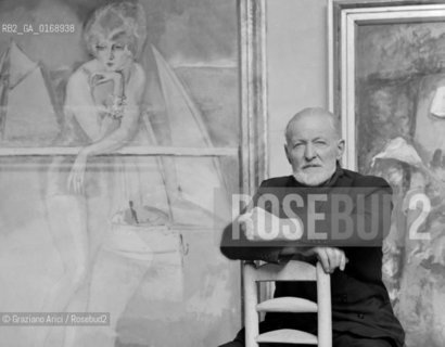 THE PAINTER KEES VAN DONGEN - PARIS - 1950 © ARCHIVIO Graziano Arici/Rosebud2  / ARTE / PITTORE