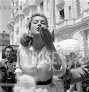 THE ACTRESS ESTHER WILLIAMS - CANNES - 1957 - © ARCHIVIO Graziano Arici/Rosebud2  / ATTRICE /