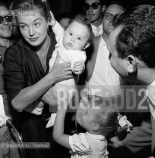 THE ACTRESS ESTHER WILLIAMS - CANNES - 1957 - © ARCHIVIO Graziano Arici/Rosebud2  / ATTRICE /