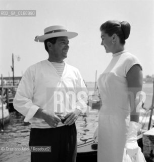 THE ACTRESS ESTHER WILLIAMS - VENEZIA - 1957 - © ARCHIVIO Graziano Arici/Rosebud2  / ATTRICE /