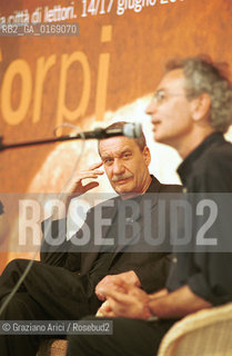 FONDAMENTA 14/17 GIUGNO 2001: CORPI - IL CANTANTE PAOLO CONTE CON VINCENZO MOLLICA E DANIELE DEL GIUDICE   - ©Graziano Arici/Rosebud2
