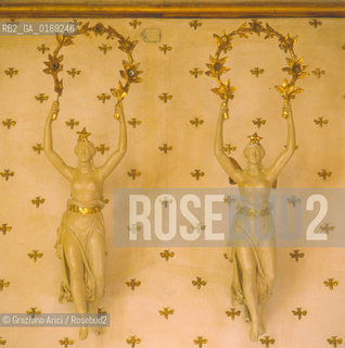 Caption: Localizzazione:.PADOVA.Oggetto:.CAFFE PEDROCCHI.Soggetto:.SALA ROSSINI.Cronologia: .XIX SEC..Definizione Culturale:.   Autore: .GIUSEPPE JAPPELLI .   Stile:.NEOCLASSICO.   Editori/Stampatori:.   Committenza:.ANTONIO PEDROCCHI.Materia e Tecnica:.Collocazione:.Note:.MONUMENTALE CAFFE STORICO.Riproduzione Fotografica:.Graziano Arici/Rosebud2 Copyright:.Graziano Arici/Rosebud2 Data:.1998.Costo:.A