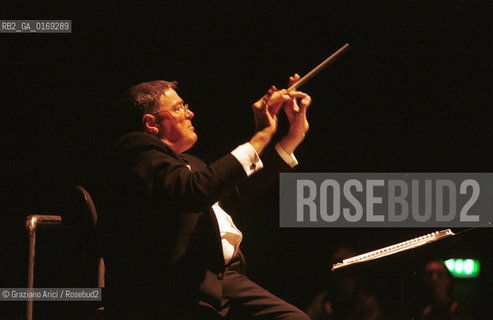 THE CONDUCTOR JEFFREY TATE - VENICE - 2001 @ Graziano Arici/Rosebud2 / MUSICA / DIRETTORE DORCHESTRA