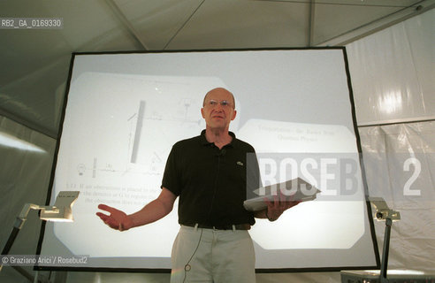 FONDAMENTA 14/17 GIUGNO 2001: CORPI - IL MATEMATICO THOMAS BETH ( GERMANIA) - ©Graziano Arici/Rosebud2