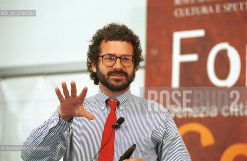 FONDAMENTA 14/17 GIUGNO 2001: CORPI - IL FISICO NEIL GERSHENFELD ( USA ) - ©Graziano Arici/Rosebud2