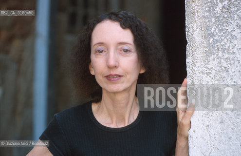 FONDAMENTA 14/17 GIUGNO 2001: CORPI - LA SCRITTRICE JOYCE CAROL OATES ( USA ) - ©Graziano Arici/Rosebud2