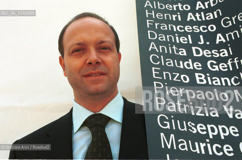 FONDAMENTA 14/17 GIUGNO 2001: CORPI -  IL COLONNELLO DELLAREONAUTICA MILITARE GABRIELE SILVESTRONI (ITALIA) - ©Graziano Arici/Rosebud2
