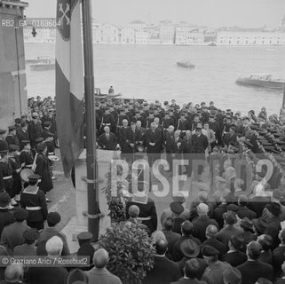 POLITICA /  GIUDECCA / ANNIVERSARIO DELLA BEFFA DI BUCCARI / MILITARI SOLDATI / 10 FEBBRAIO 1968  - © ARCHIVIO Graziano Arici/Rosebud2 