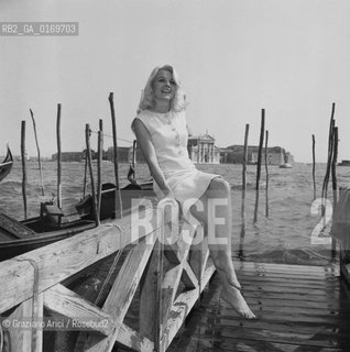CINEMA / LATTRICE CARROLL BAKER (USA) A VENEZIA /1966 - © ARCHIVIO Graziano Arici/Rosebud2 