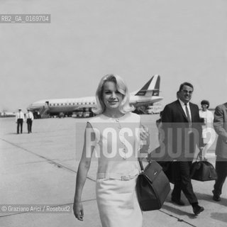 CINEMA / LATTRICE CARROLL BAKER (USA) / AEROPLANO / 1966 - © ARCHIVIO Graziano Arici/Rosebud2 