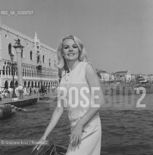 CINEMA / LATTRICE CARROLL BAKER (USA) A VENEZIA / PALAZZO DUCALE /1966 - © ARCHIVIO Graziano Arici/Rosebud2 