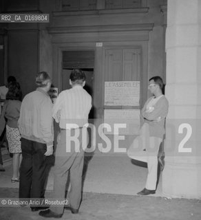 CINEMA SINISTRA / CONTESTAZIONE ALLA MOSTRA / MANIFESTI DI PROTESTA PER LA DIFESA DELLA LIBERTA DI ESPRESSIONE / MOSTRA INTERNAZIONALE DARTE CINEMATOGRAFICA, BIENNALE 1968 - © ARCHIVIO Graziano Arici/Rosebud2 .