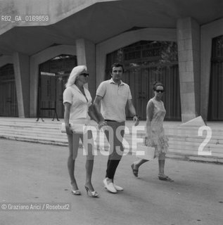CINEMA / DIANA DORS ATTRICE (USA) AL LIDO DI VENEZIA 1964 - © ARCHIVIO Graziano Arici/Rosebud2 .
