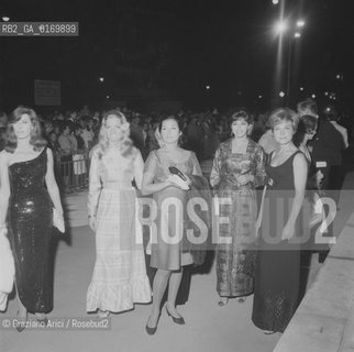 CINEMA / SERATA DI INAUGURAZIONE DEL FESTIVAL / MOSTRA INTERNAZIONALE DARTE CINEMATOGRAFICA, BIENNALE 1966 - © ARCHIVIO Graziano Arici/Rosebud2 .
