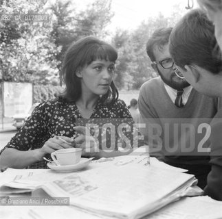 CINEMA /? / MOSTRA INTERNAZIONALE DARTE CINEMATOGRAFICA, BIENNALE LATTRICE ALEXANDRA KLUGE BIENNALE 1966 - © ARCHIVIO Graziano Arici/Rosebud2 .