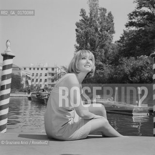 CINEMA TEATRO / LATTRICE LYDIA MANCINELLI (ITALIA) NELLA DARSENA DELLHOTEL EXCELSIOR / 1968 - © ARCHIVIO Graziano Arici/Rosebud2 