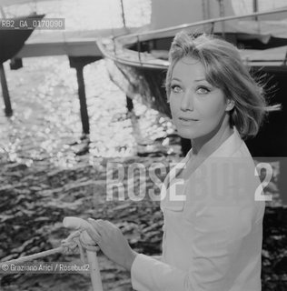 CINEMA TEATRO / LATTRICE LYDIA MANCINELLI (ITALIA) / MARE, BARCA /  MOSTRA INTERNAZIONALE DARTE CINEMATOGRAFICA, BIENNALE 1968 - © ARCHIVIO Graziano Arici/Rosebud2 .