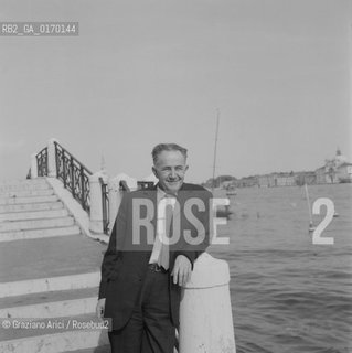 POLITICA / IL POLITICO GILAS MILOVAN (MACEDONIA) A VENEZIA / PARTITO COMUNISTA JUGOSLAVO /1969 - © ARCHIVIO Graziano Arici/Rosebud2 