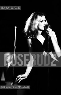 MUSICA / LA CANTANTE MINA MAZZINI IN CONCERTO ALLHOTEL EXCELSIOR / 1969 - © ARCHIVIO Graziano Arici/Rosebud2 .