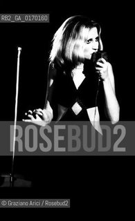 MUSICA / LA CANTANTE MINA MAZZINI IN CONCERTO ALLHOTEL EXCELSIOR / 1969 - © ARCHIVIO Graziano Arici/Rosebud2 .