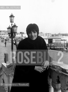 MUSICA CINEMA / LA CANTANTE E ATTRICE LIZA MINNELLI (USA) A VENEZIA / 1976 - © ARCHIVIO Graziano Arici/Rosebud2 .