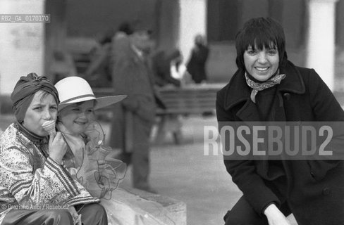 MUSICA CINEMA / LA CANTANTE E ATTRICE LIZA MINNELLI (USA) A VENEZIA / 1976 - © ARCHIVIO Graziano Arici/Rosebud2 .