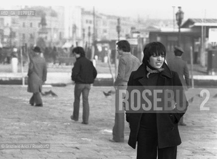 MUSICA CINEMA / LA CANTANTE E ATTRICE LIZA MINNELLI (USA) A VENEZIA / 1976 - © ARCHIVIO Graziano Arici/Rosebud2 .