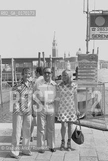 POLITICA / IL PRIMO MINISTRO DI MALTA DOM MINTOFF A VENEZIA / 1976 - © ARCHIVIO Graziano Arici/Rosebud2 