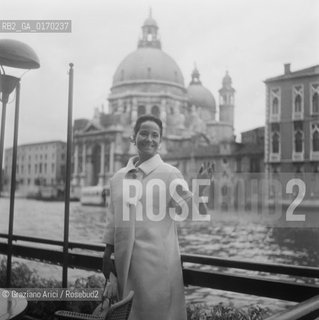 CINEMA / MERLE OBERON ATTRICE (USA) A VENEZIA 1967 - © ARCHIVIO Graziano Arici/Rosebud2 .